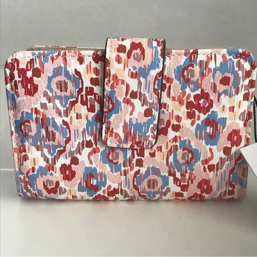 Sonoma Goods For Life Ikat Print - Abbey RFID-Blocking Indexer Wallet - NWT - Picture 4 of 16
